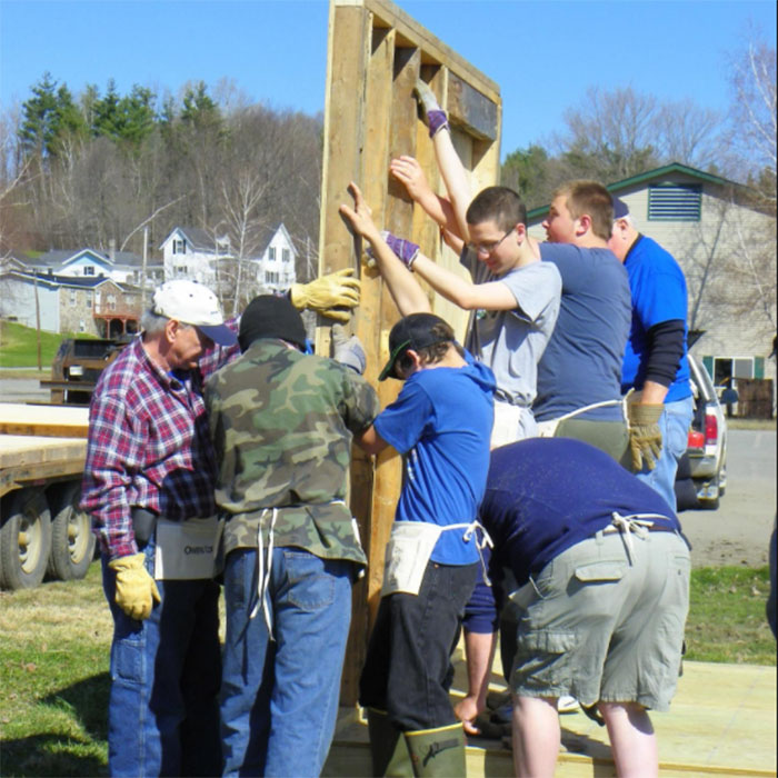 Adult-education-program-builds-community-project
